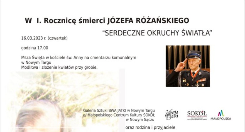 W I. Rocznicę śmierci Józefa Różańskiego 