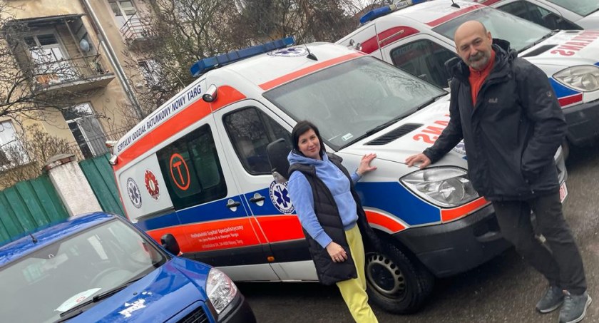 Karetka z Nowego Targu dotarła do Charkowa   