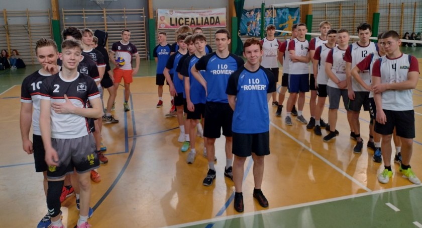 Licealiada Ośrodka Sportowego Rabka Zdrój w Piłce Siatkowej Chłopców