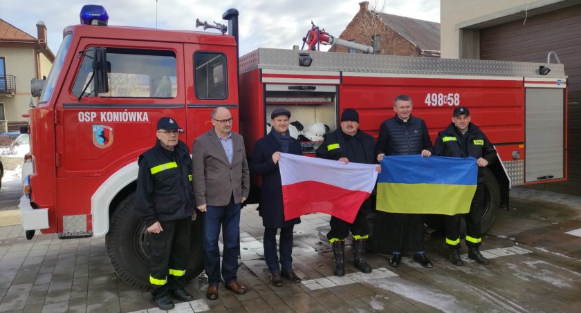 Jelcz z OSP Koniówka przekazany na Ukrainę