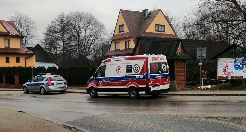 Tragedia w Szaflarach - śmierć na przystanku