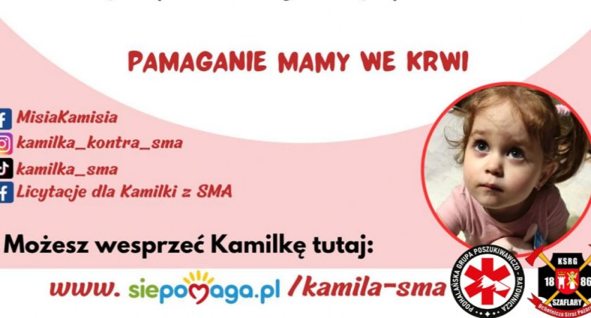 Akcja Krwiodawstwa dla Kamilki w Szaflarach - 30 kwietnia 2023