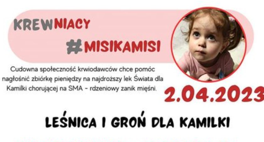 Zbiórka krwi i kiermasz dla Kamilki Gil - szansa na najdroższy lek świata
