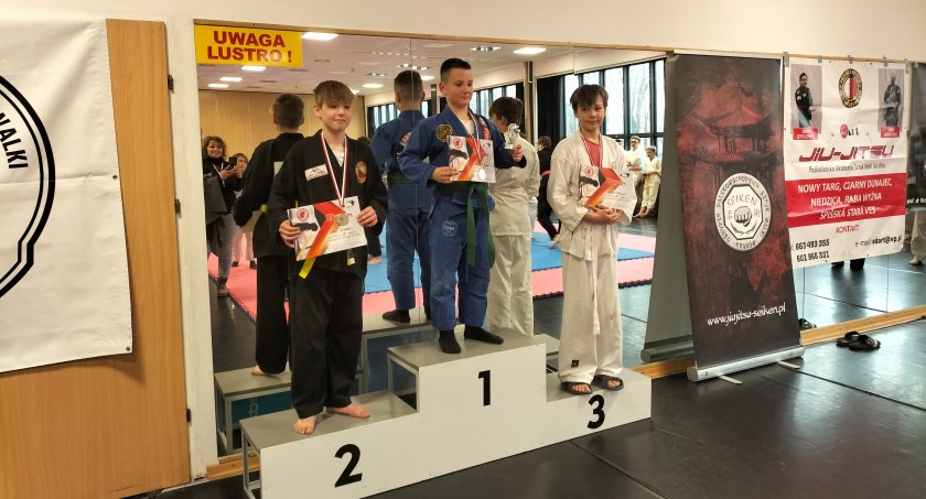 Sekcja Jiu-Jitsu Edrt na podium w Krakowie