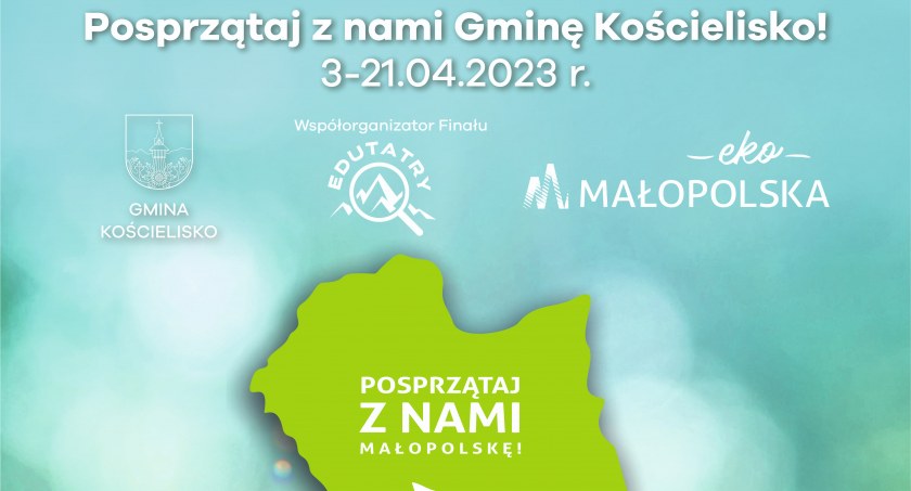 Sprzątają gminę Kościelisko - zachęcają do dołączenia do akcji 