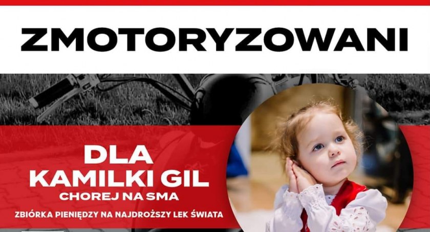 Zmotoryzowani dla Kamilki Gil - zlot charytatywny 