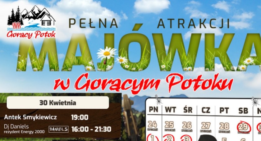 Majówka w Gorącym Potoku - DJ DANIELS rezydent Energy