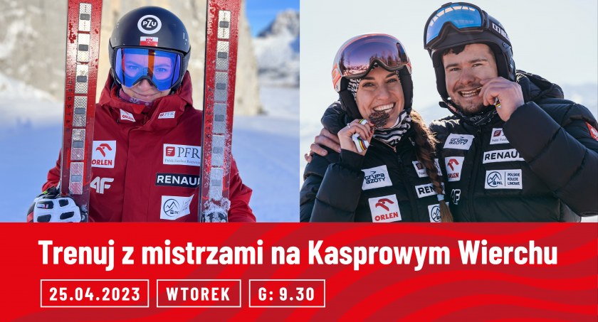 Spotkanie z mistrzami i wspólny trening z mistrzami na Kasprowym Wierchu