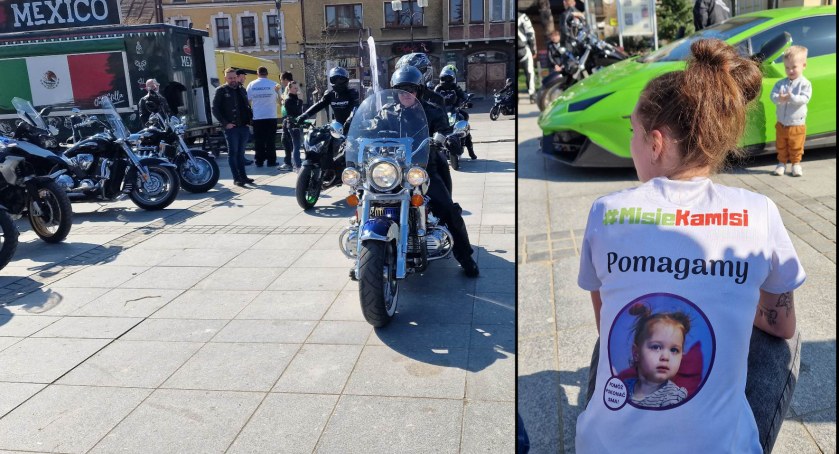 Rozpoczął się zlot zmotoryzowanych dla Kamisi - zbiórka na najdroższy lek świata
