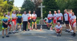 Rowerzyści z Podhala uczcili Święto Wojska Polskiego i bohaterów 1920 roku