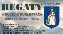 Regaty o Puchar Burmistrza Nowego Targu 2025 na Jeziorze Czorsztyńskim