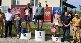 Strażacy z Rabki rywalizowali w Beskidzie Niskim. Złoto dla Szymona Zachwiei
