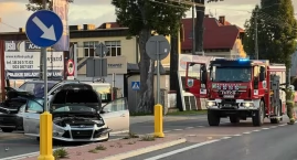 Zderzenie dwóch samochodów w Czarnym Dunajcu - trzy …