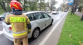 Kolizja na Alejach 3 Maja w Zakopanem - jedna osoba …