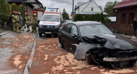 Groźna kolizja w Trybszu