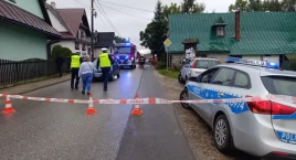 Dwie osoby potrącone w Zębie