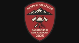 Zdjęcie przedstawia: Strażackie ćwiczenia w Babiogórskim Parku Narodowym