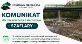 W piątek otworzą most w Szaflarach. Kierowcy wrócą n&hellip;