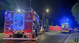 Nocny wypadek w Zakopanem. Strażacy cięli wrak, by u&hellip;