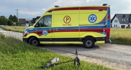 Pijany nastolatek przewoził koleżankę na hulajnodze.&hellip;