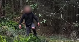  Przyłapany w lesie pod Nowym Targiem. Nielegalny pr&hellip;