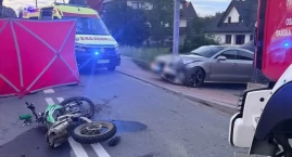 14-latek na crossie ranny po zderzeniu z Audi. Droga&hellip;