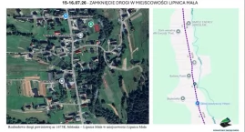 Lipnica Mała. Na dwa dni zamkną drogę powiatową, kie&hellip;