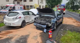 Zderzenie dwóch samochodów w Białce Tatrzańskiej