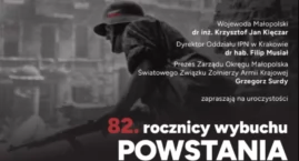 Krakowskie obchody 82. rocznicy wybuchu Powstania Wa&hellip;