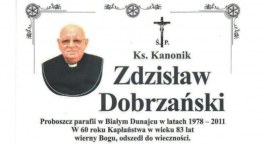 Zmarł ks. Zdzisław Dobrzański, wieloletni proboszcz &hellip;