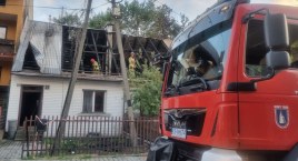 Kolejny pożar na pogorzelisku w Nowym Targu 