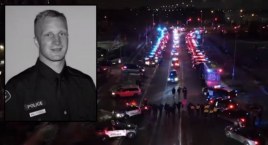 Policjanci z Kanady pożegnali Grzegorza zastrzeloneg&hellip;