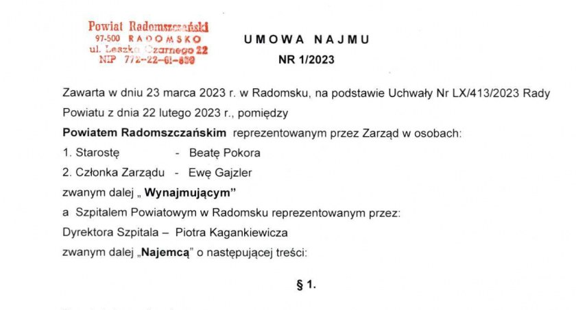 Zięba: Jeśli powiat jest w tak złej sytuacji, że potrzebny był haracz za szpital, to dlaczego wynagrodzenie starosty Pokory wzrosło o 88 procent?