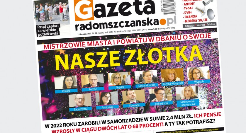 O czym przeczytasz w nowym wydaniu Gazety Radomszczańskiej