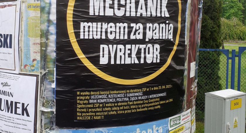 Mechanik zdeterminowany, szykuje się do długiej batalii. „Podpisali wszyscy nauczyciele, nikt się nie wyłamał