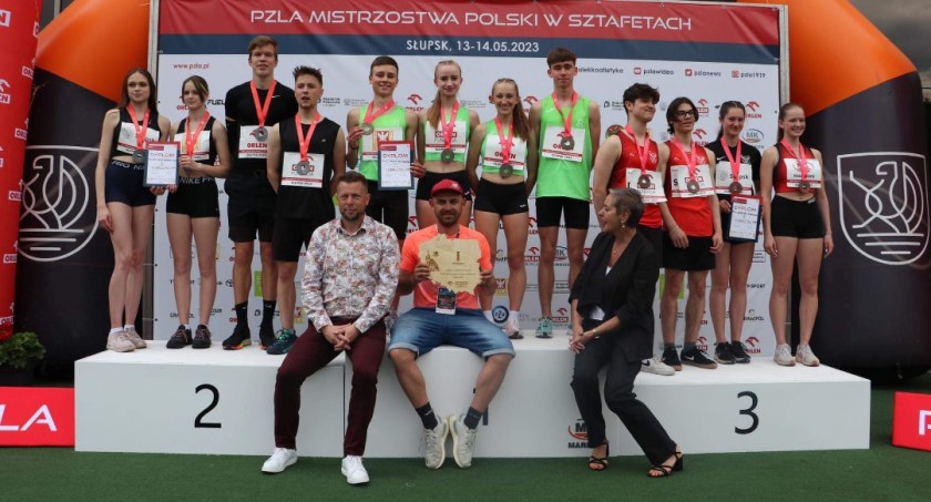 Martyna Witkowska z gminy Gomunice złotą medalistką Mistrzostw Polski w sztafecie 4x800 m
