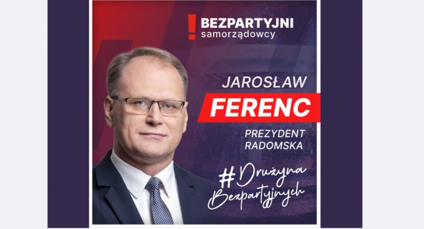 Prezydent Ferenc przystąpił do Bezpartyjnych Samorządowców, ruchu samorządowców współpracującego z PiS