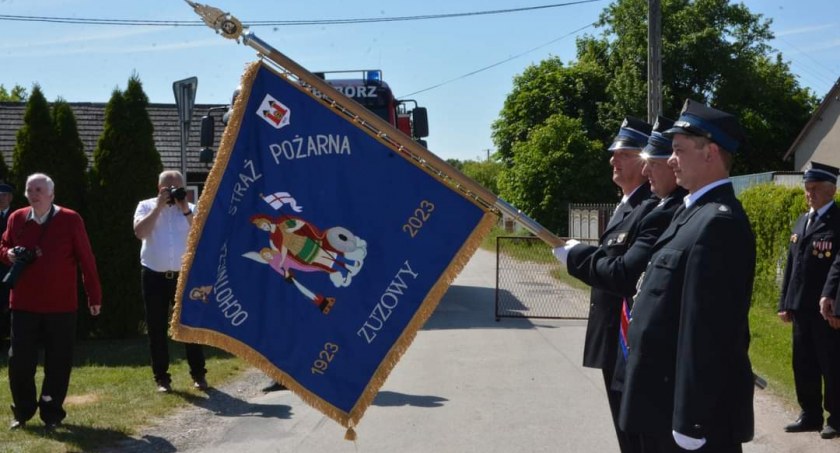 Ochotnicza Straż Pożarna w miejscowości Zuzowy w gminie Przedbórz skończyła 100 lat 