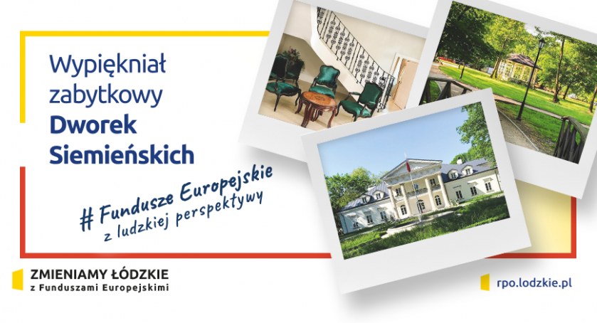 Wypiękniał zabytkowy Dworek Siemieńskich