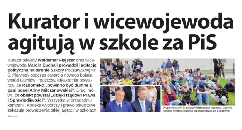O czym przeczytasz w nowym wydaniu Gazety Radomszczańskiej