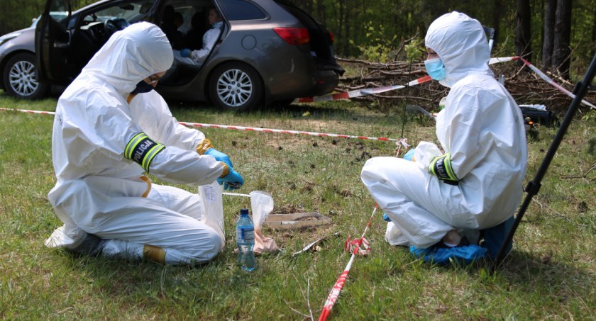Policjanci z Radomska sprawdzili się w rywalizacji. Było poro pytań z wybuchów
