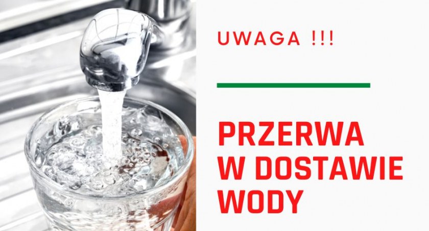 PGK informuje: awaria wodociągu przy jednej z posesji w ul. Przedborskiej. Wody nie ma od ronda do dawnej 
