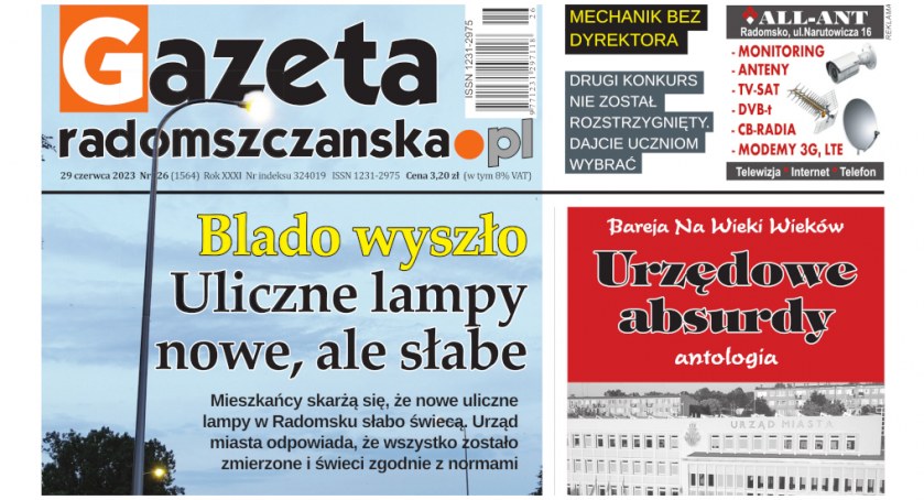O czym przeczytacie w najnowszym wydaniu Gazety Radomszczańskiej