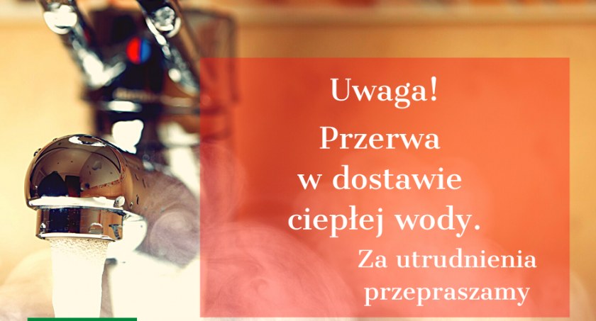 Uwaga mieszkańcy Prymasa Wyszyńskiego. PGK informuje: Dzisiaj nie będziecie mieć wody w kranach