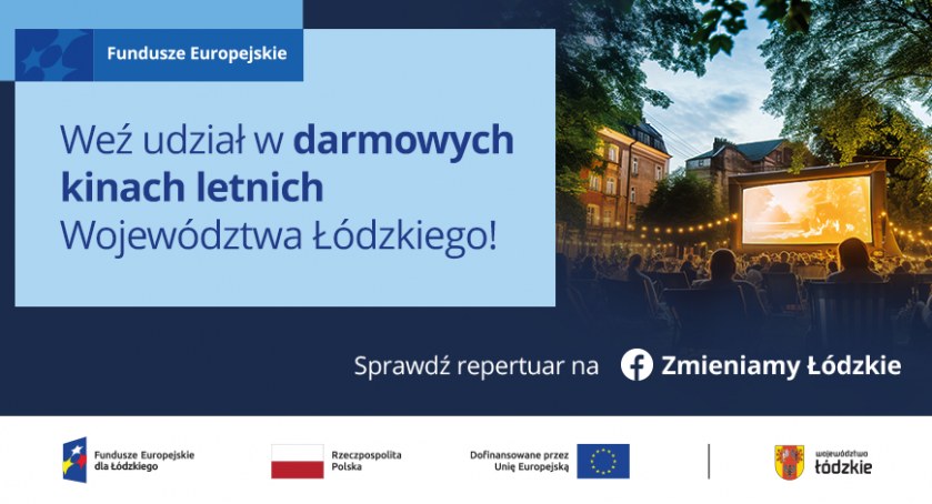Kino letnie z Funduszami Europejskimi