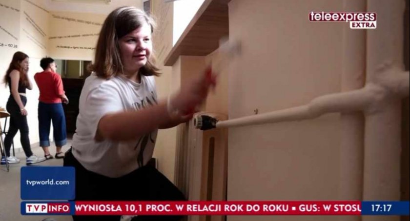 ZSE-E w Teleexpressie. Sześcioro uczniów tak się paliło do szkoły, że przychodzili do szkoły nawet w wakacje