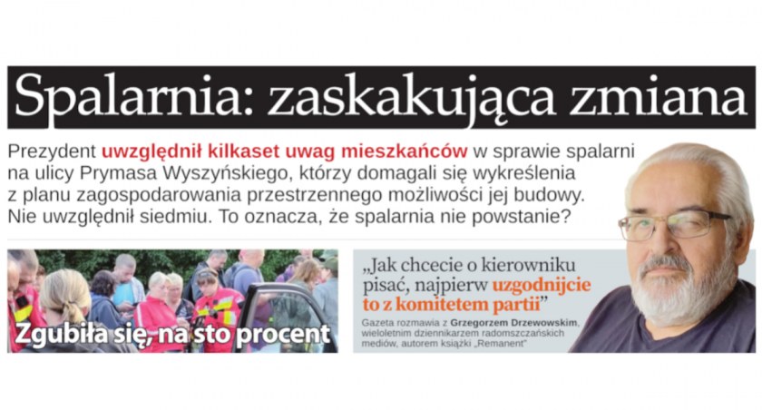 O czym przeczytacie w najnowszym wydaniu Gazety Radomszczańskiej
