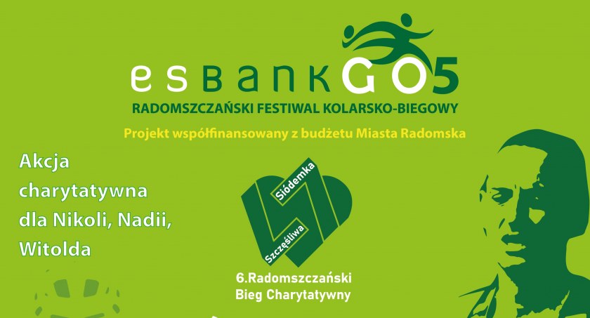 KBKS Radomsko zaprasza na Radomszczański Festiwal Kolarsko-Biegowy ESBANK GO 5