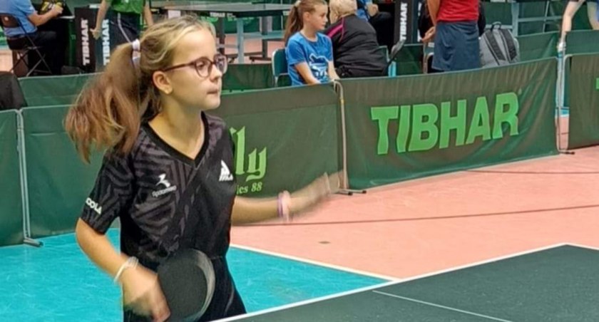 Nina Aleksieieva z UMLKS-u zagrała w I Grand Prix Polski w tenisie stołowym 