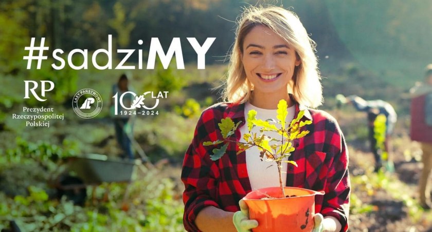 Akcja #sadziMY trwa także w Radomsku. Darmowe sadzonki do odbioru w nadleśnictwie